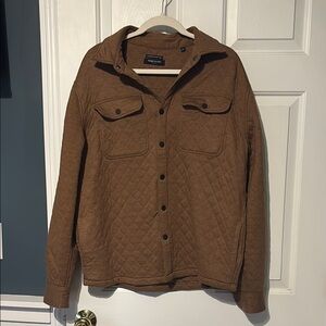 Men's Kenneth Cole Brown Quilted Jacket (Large)